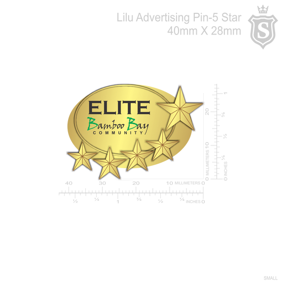 Elite Pin-5 Star