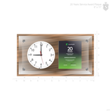 Lexmark 20 Years Service Clock Plaque