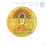 23rd Sea Games Philippines 2005 Coin