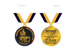 Heroes Heart & Sole Run 2016 Gold Medal 2 inch