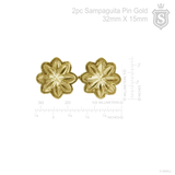 Police Lieutenant Colonel (PLTCOL) 2 Sampaguita Pin