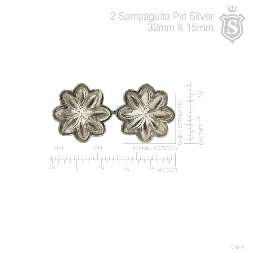 Police Lieutenant Colonel (PLTCOL) 2 Sampaguita Pin