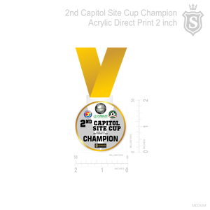 2nd Capitol Site Cup Medal