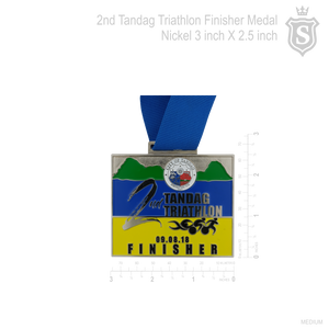 2nd Tandag Triathlon Finisher Medal