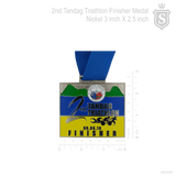 2nd Tandag Triathlon Finisher Medal