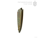 PNP Wood Plaque