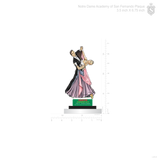 Notre Dame Academy of San Fernando Plaque - Dance Sport Standard Category