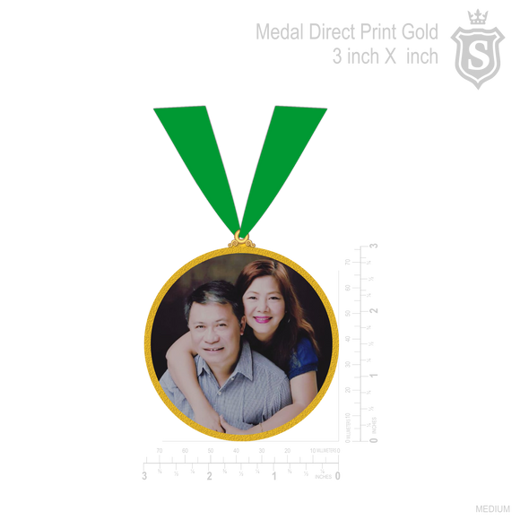 Medal Direct Print Gold