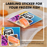 Packaging cutout Stickers- waterproof