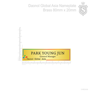 Daonol Global Asia Nameplate