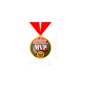 7th Mayors Cup Mens Basketball MVP Medal 2017