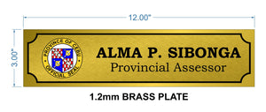 USC Brass Plate