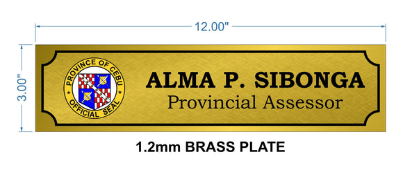 USC Brass Plate
