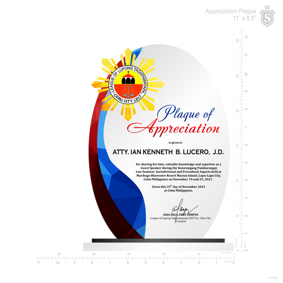 LELT PLAQUE