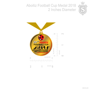 Aboitiz Football Cup Medal 2018
