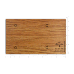 Rectangular Wooden Sizzling Plate