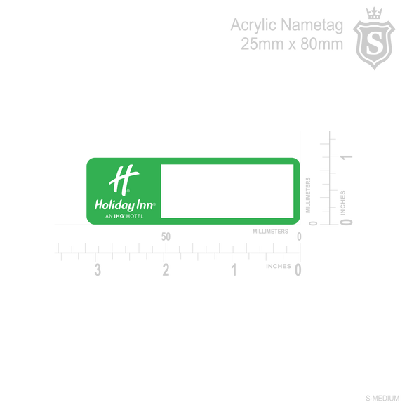 Holiday Inn Changeable Nameplate