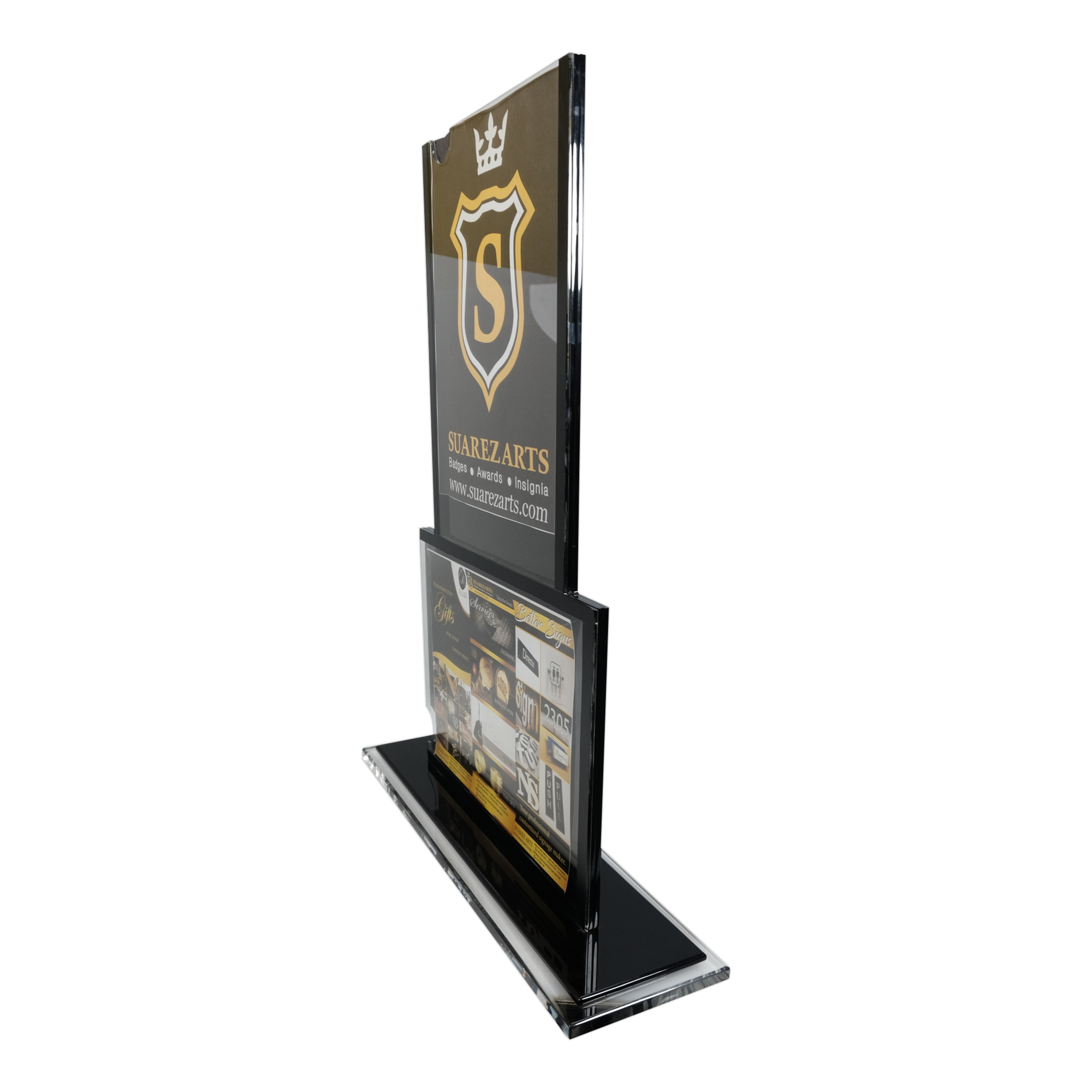 Acrylic Document Holder Standee – Suarez Arts
