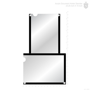 Acrylic Wall Document Holder