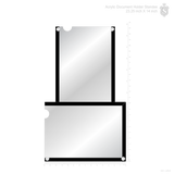 Acrylic Wall Document Holder