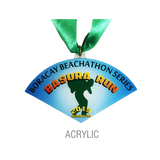 Boracay Beachathon Series Acrylic Medal
