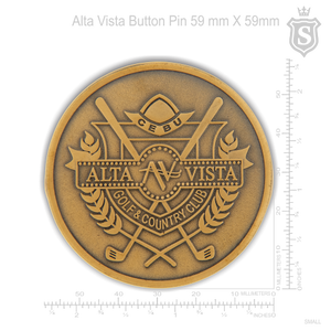 Alta Vista Button Pin