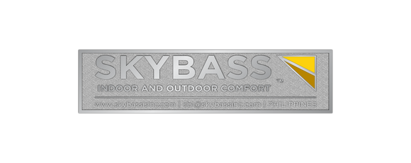 Skybass Rectangular Brand Plate