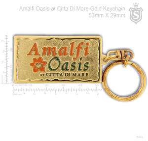 Amalfi Oasis at Citta Di Mare Keychain