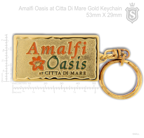 Amalfi Oasis at Citta Di Mare Keychain – Suarez Arts