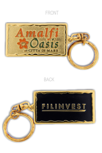 Amalfi Oasis at Citta Di Mare Keychain – Suarez Arts