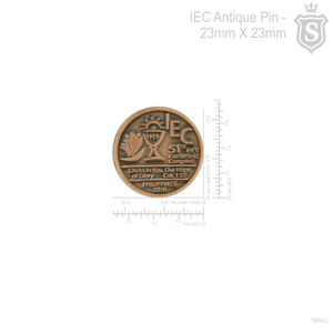 IEC Antique Magnetic Pin