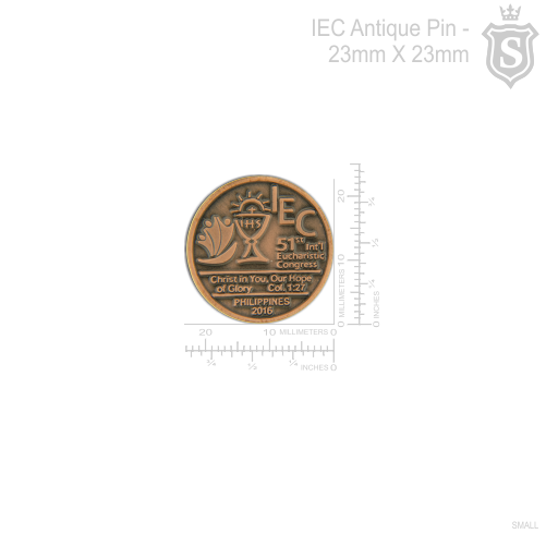 IEC Antique Magnetic Pin