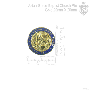 Asian Grace Baptist Church Pin
