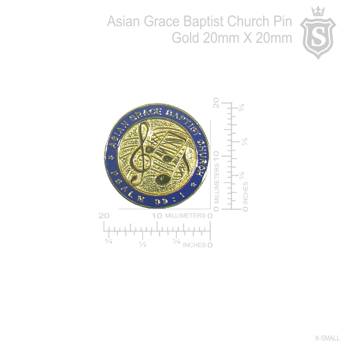 Asian Grace Baptist Church Pin