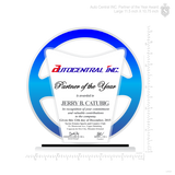 Auto Central INC. Partner of the Year Award Large 11.5 inch
