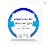 Auto Central INC. Partner of the Year Award Small & 7.5 inch