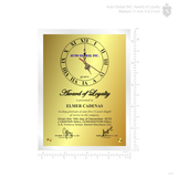 Auto Global INC. Award of Loyalty 11 inch