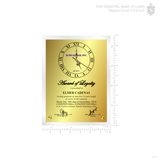 Auto Global Inc. Plaque Medium 2015