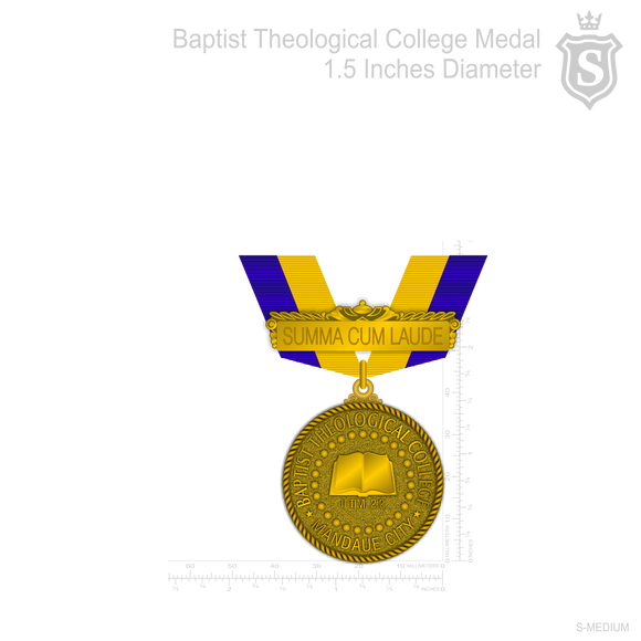 BAPTIST THEOLOGICAL COLLEGE MEDAL