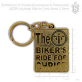 Brotherhood of Christian Businessmen and Professional (BCBP) Bikers Keychain - Ride for Christ