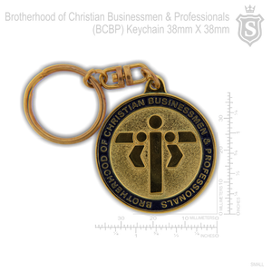 Brotherhood of Christian Businessmen and Professional (BCBP)  Round Keychain