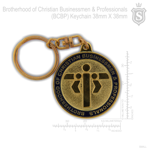 Brotherhood of Christian Businessmen and Professional (BCBP)  Round Keychain