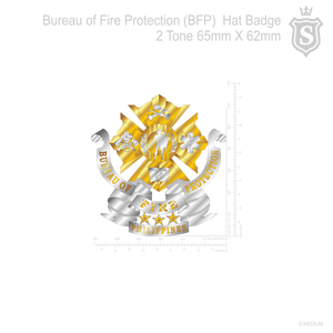 Bureau of Fire Protection (BFP) Hat Badge