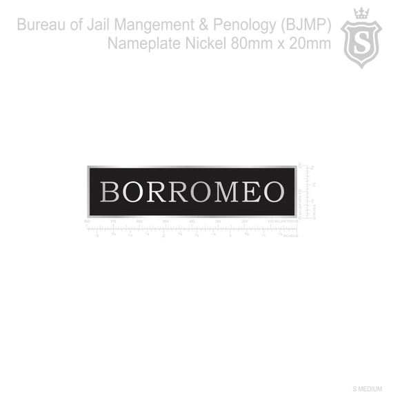 Bureau of Jail Management & Penology (BJMP) Nameplate