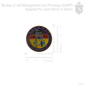 Bureau of Jail Management and Penology (BJMP) Salamat Pin
