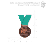 Bohol International Marathon  Medal 2019 - The Tarsier Run