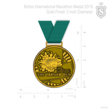 Bohol International Marathon  Medal 2019 - The Tarsier Run