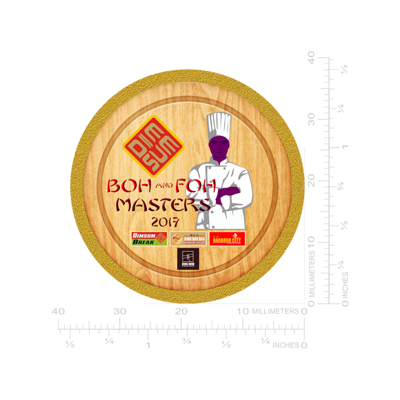 BOH and FOH Masters Dimsum Pin