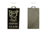 BO's Coffee Pendant Silver