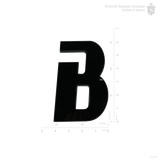 Letter B Signage Cut- Out